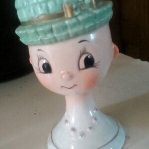 Japanese ceramic headvase
